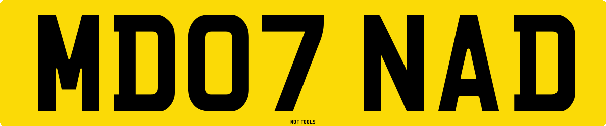 MD07NAD MOT Check