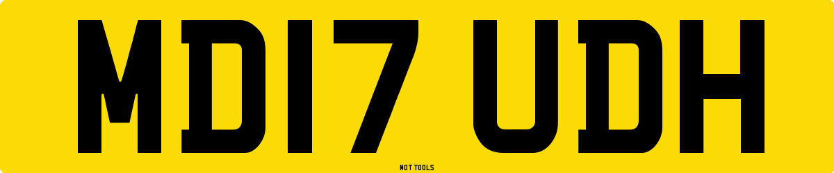 MD17UDH MOT Check