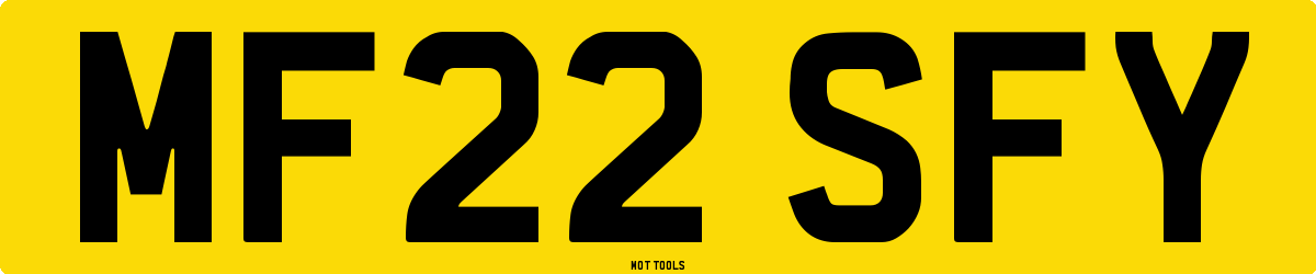 MF22SFY MOT Check