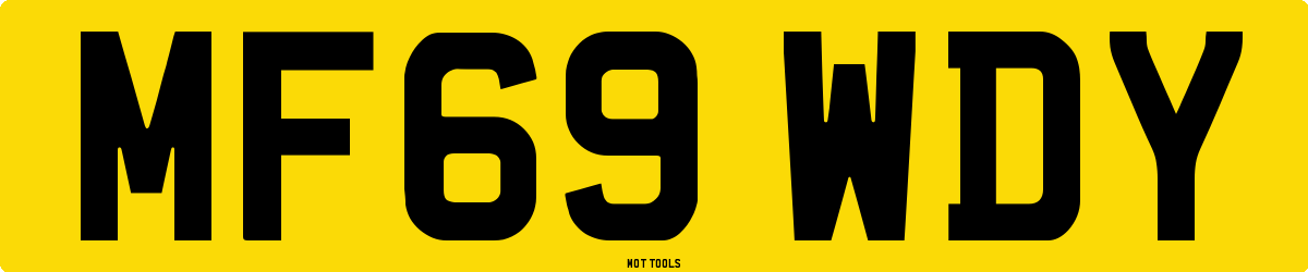 MF69WDY MOT Check