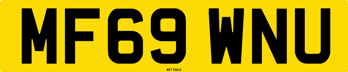 MF69WNU MOT Check
