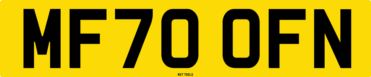 MF70OFN MOT Check