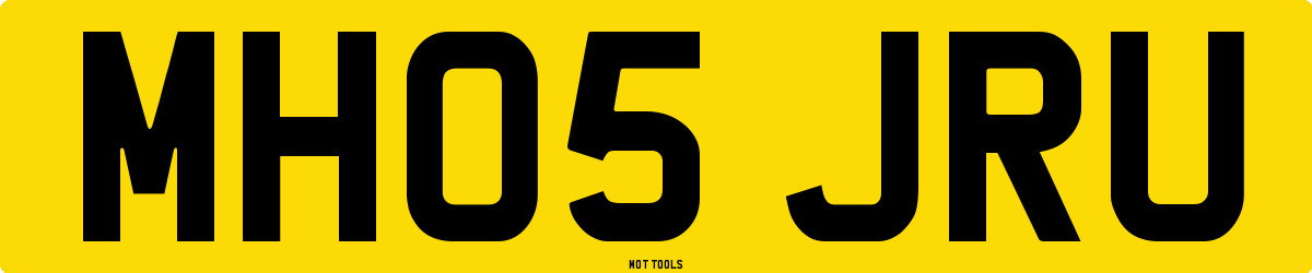 MH05JRU MOT Check