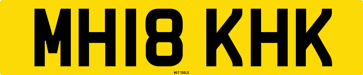MH18KHK MOT Check