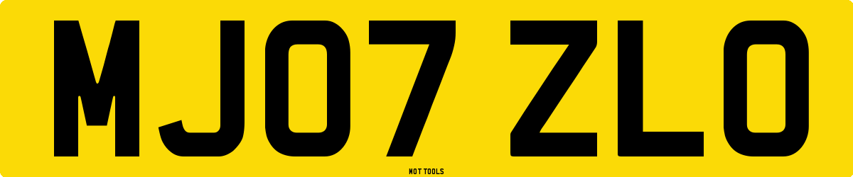 MJ07ZLO MOT Check