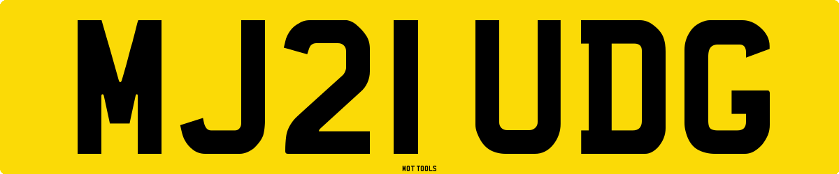 MJ21UDG MOT Check