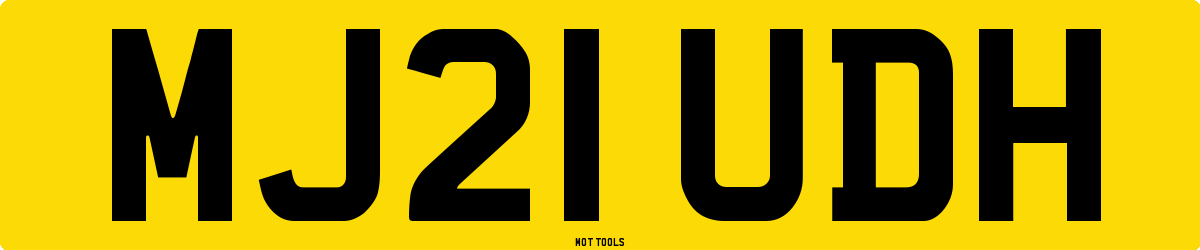 MJ21UDH MOT Check