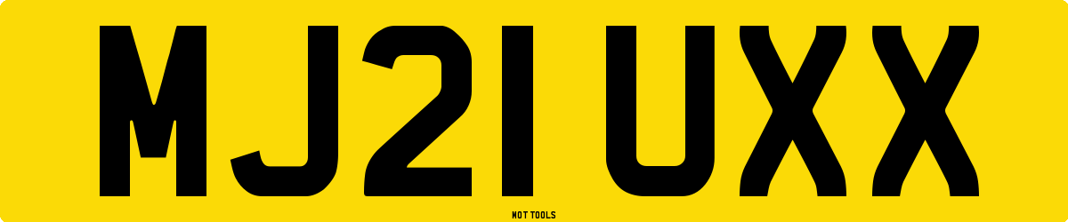 MJ21UXX MOT Check