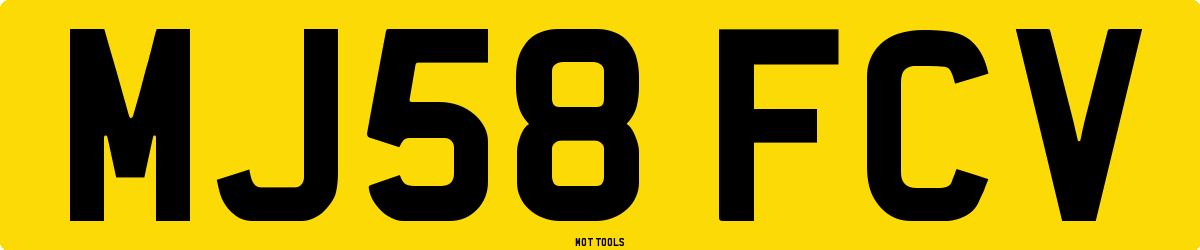 MJ58FCV MOT Check