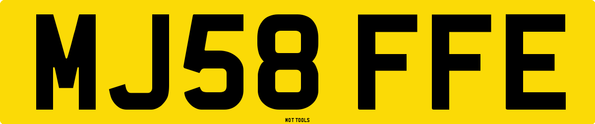 MJ58FFE MOT Check