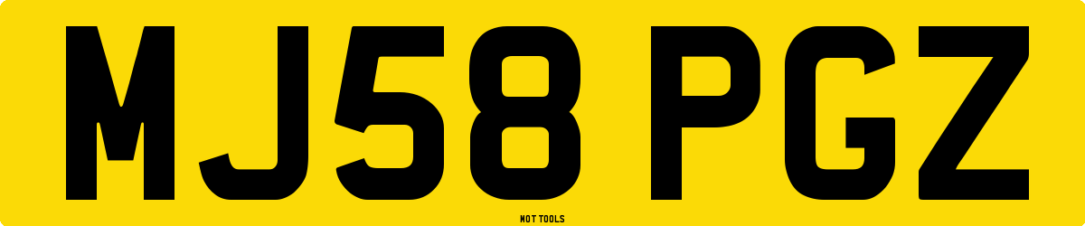 MJ58PGZ MOT Check
