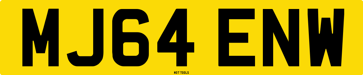 MJ64ENW MOT Check