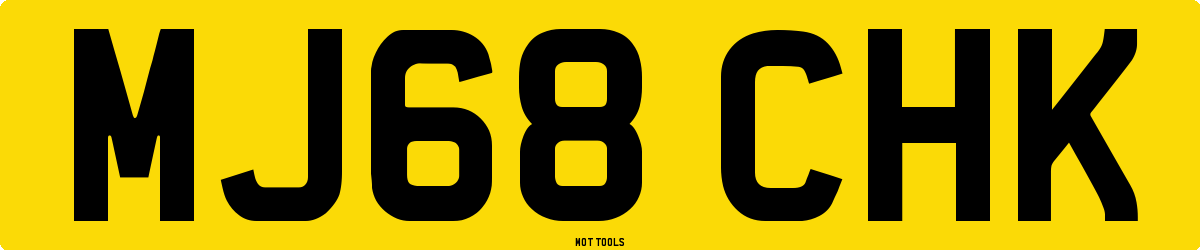 MJ68CHK MOT Check