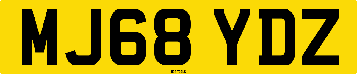 MJ68YDZ MOT Check