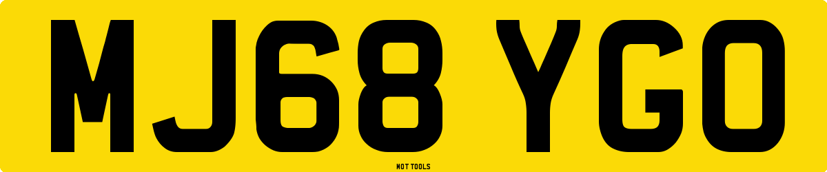 MJ68YGO MOT Check