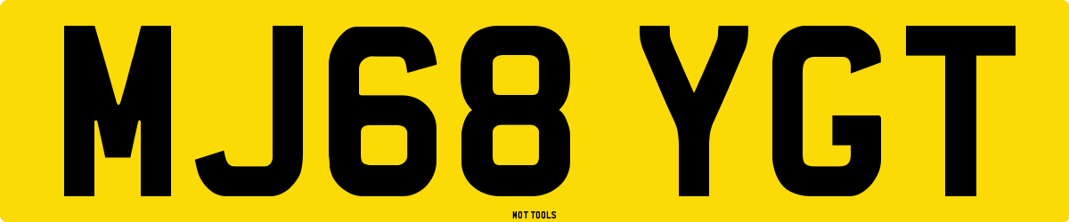 MJ68YGT MOT Check