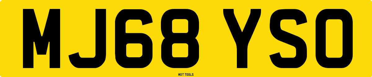 MJ68YSO MOT Check