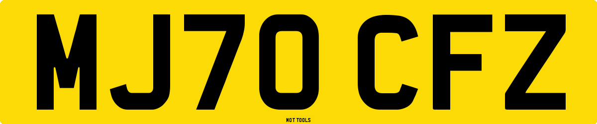 MJ70CFZ MOT Check