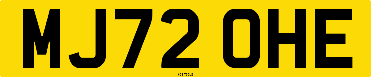 MJ72OHE MOT Check