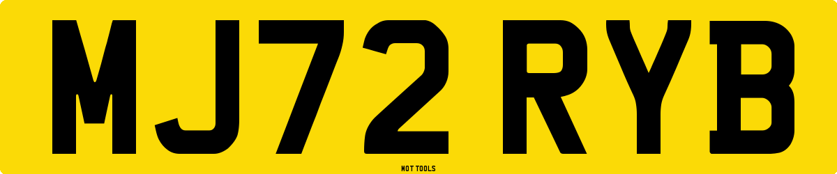 MJ72RYB MOT Check