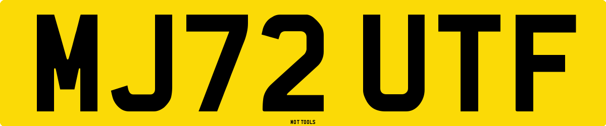 MJ72UTF MOT Check
