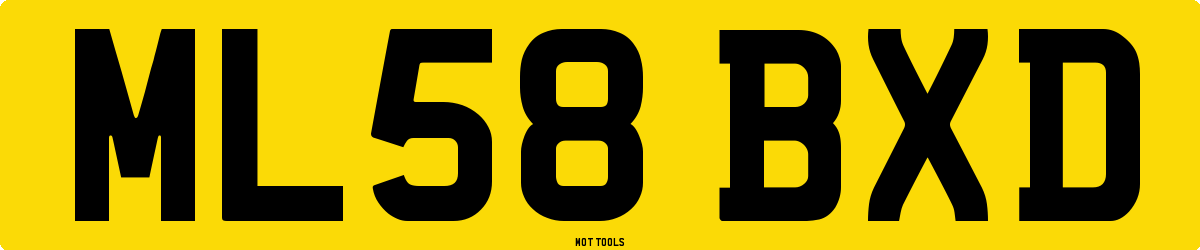 ML58BXD MOT Check