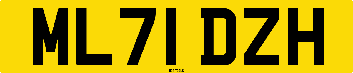 ML71DZH MOT Check