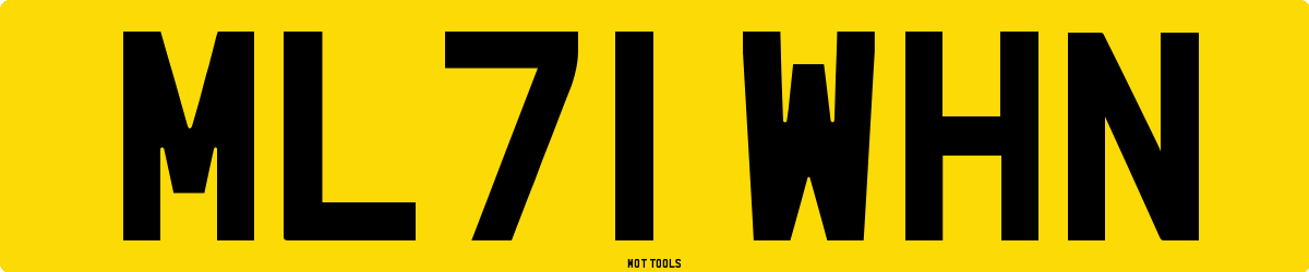 ML71WHN MOT Check