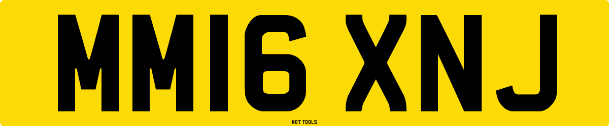 MM16XNJ MOT Check
