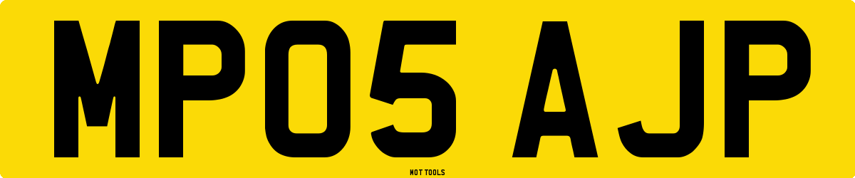 MP05AJP MOT Check