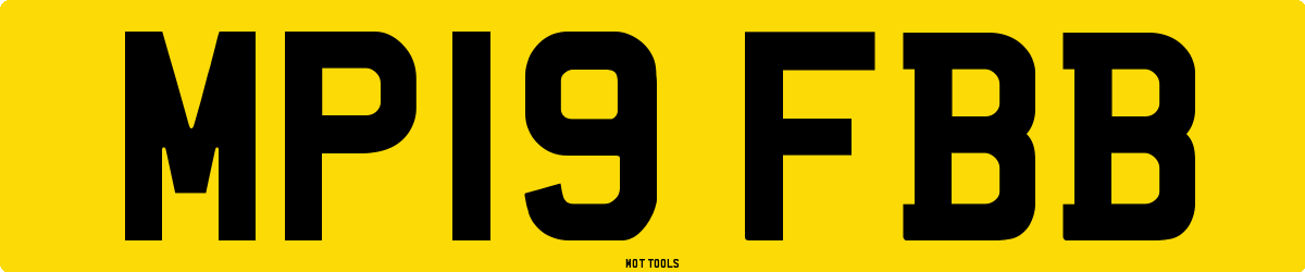 MP19FBB MOT Check