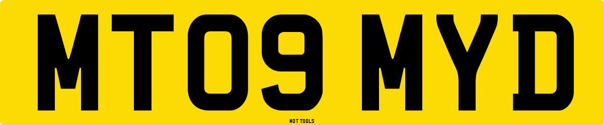 MT09MYD MOT Check