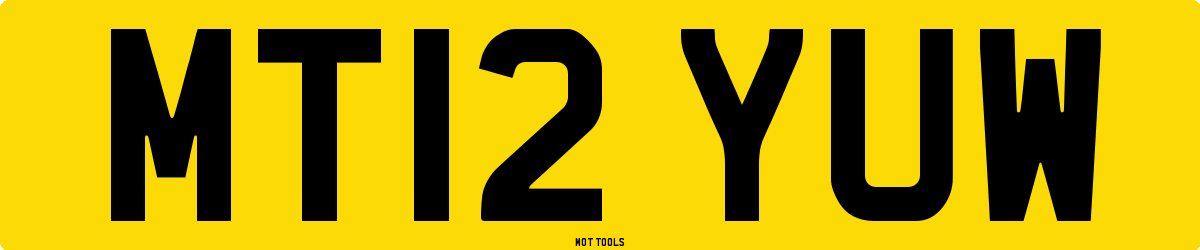 MT12YUW MOT Check