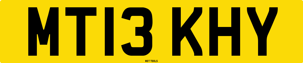 MT13KHY MOT Check