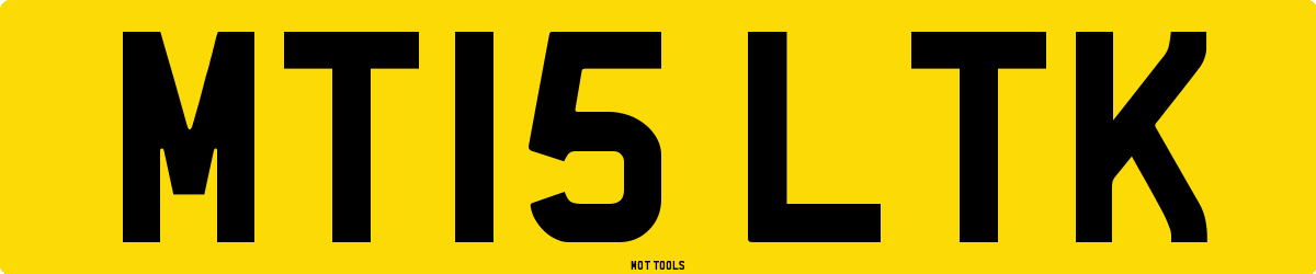 MT15LTK MOT Check