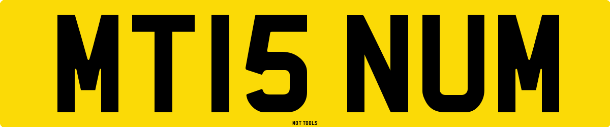MT15NUM MOT Check