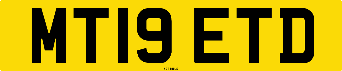 MT19ETD MOT Check
