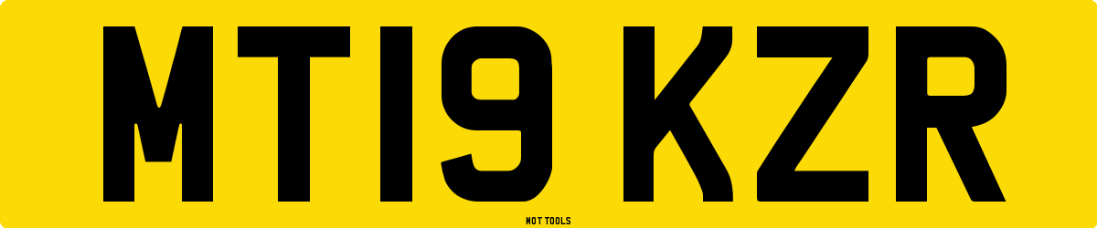 MT19KZR MOT Check