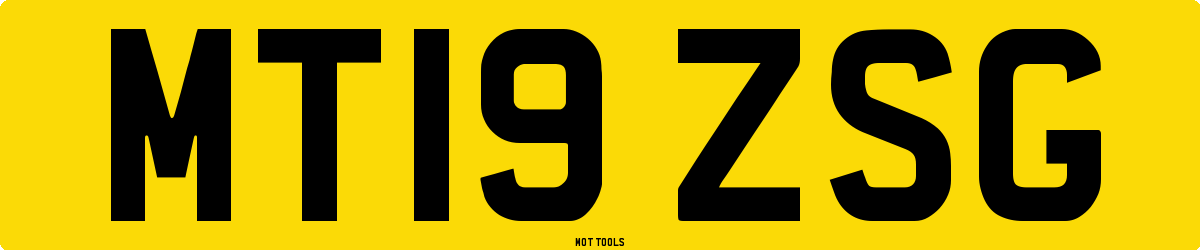 MT19ZSG MOT Check