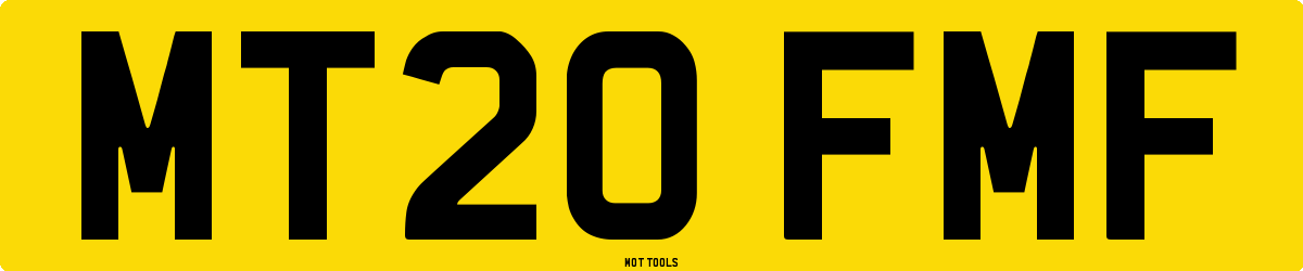 MT20FMF MOT Check