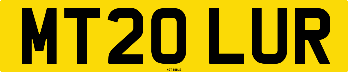 MT20LUR MOT Check