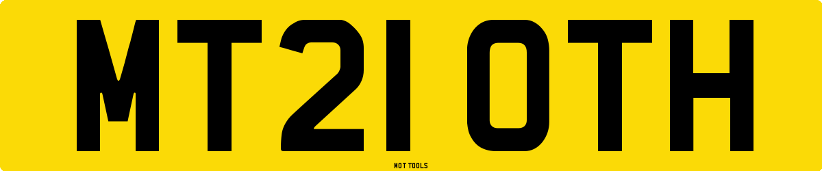 MT21OTH MOT Check