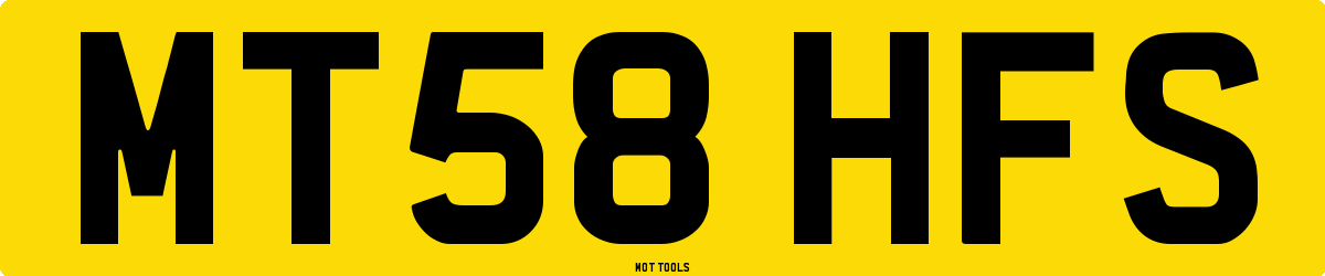 MT58HFS MOT Check