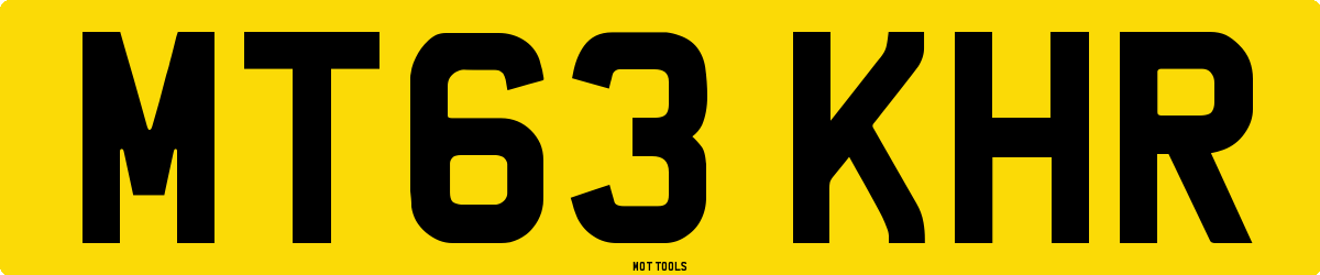 MT63KHR MOT Check