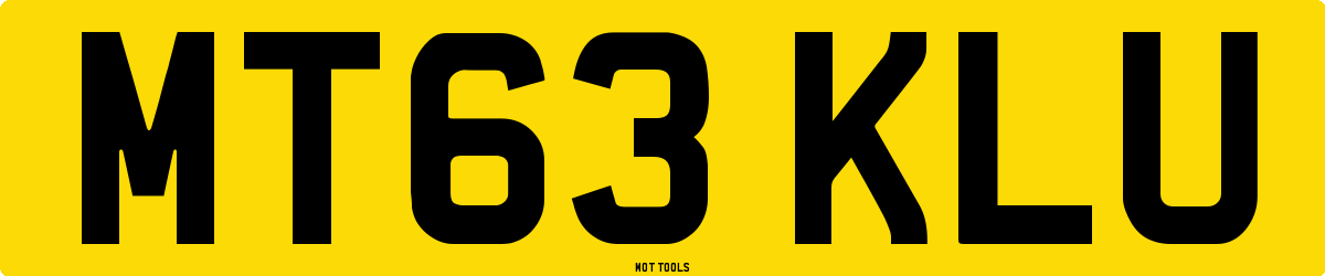 MT63KLU MOT Check