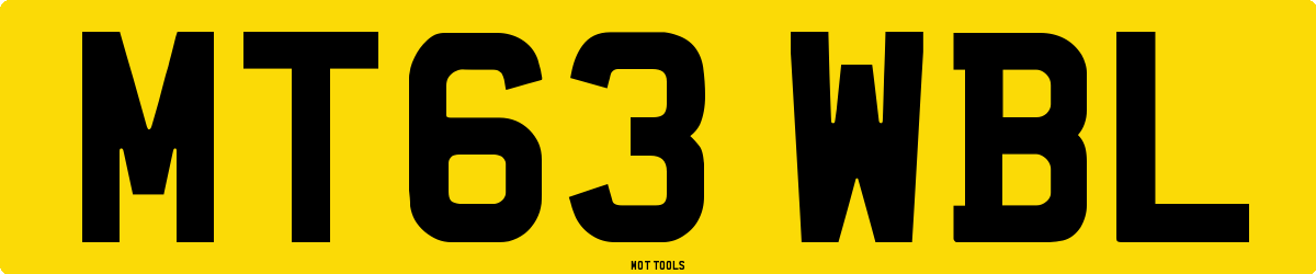 MT63WBL MOT Check