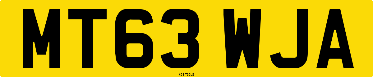 MT63WJA MOT Check