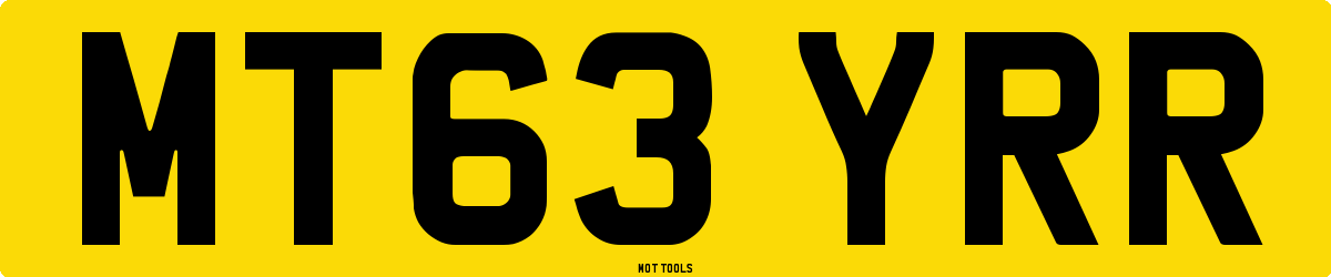MT63YRR MOT Check