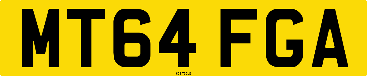 MT64FGA MOT Check