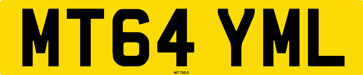 MT64YML MOT Check
